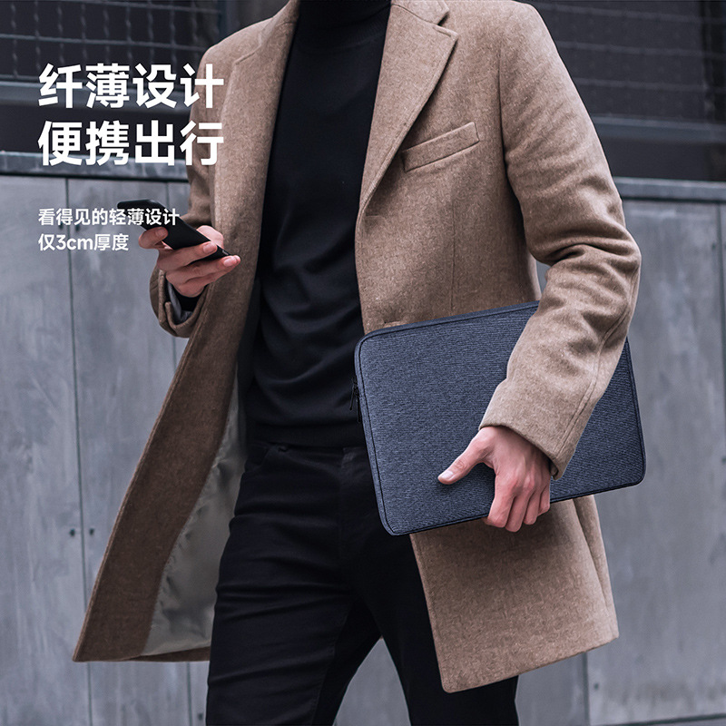 Bolsa de forro de tableta aplicable bolsa de almacenamiento de iPad al por mayor bolsa de ordenador portátil resistente a la caída ligera 13/15 pulgadas