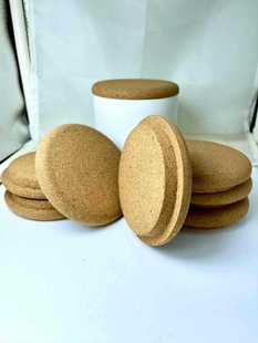 Factory Direct Sales Storage Jar Cork Lid, Cotton Swab Jar Water Pine Lid, T-Shaped Cork Lid, Candy Jar Cork Lid