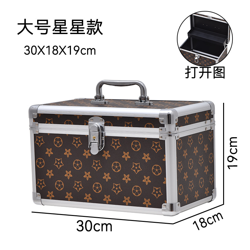 Caja de tratamiento de pies del club técnico de reloj caja de herramientas bordada caja de baño de pies de belleza caja de masaje pedicura multibolsillo
