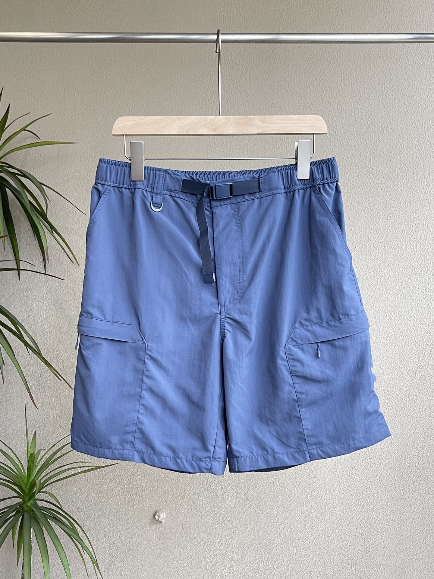 24SS 53008 Quick Drying Metal Nylon Shorts Quick Drying Metal Nylon Shorts