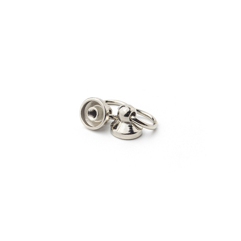 Venta al por mayor con anillo Heshang cabeza pezón uñas teléfono móvil accesorios decorativos con anillo colgante Heshang cabeza tornillo pezón clavo image 12