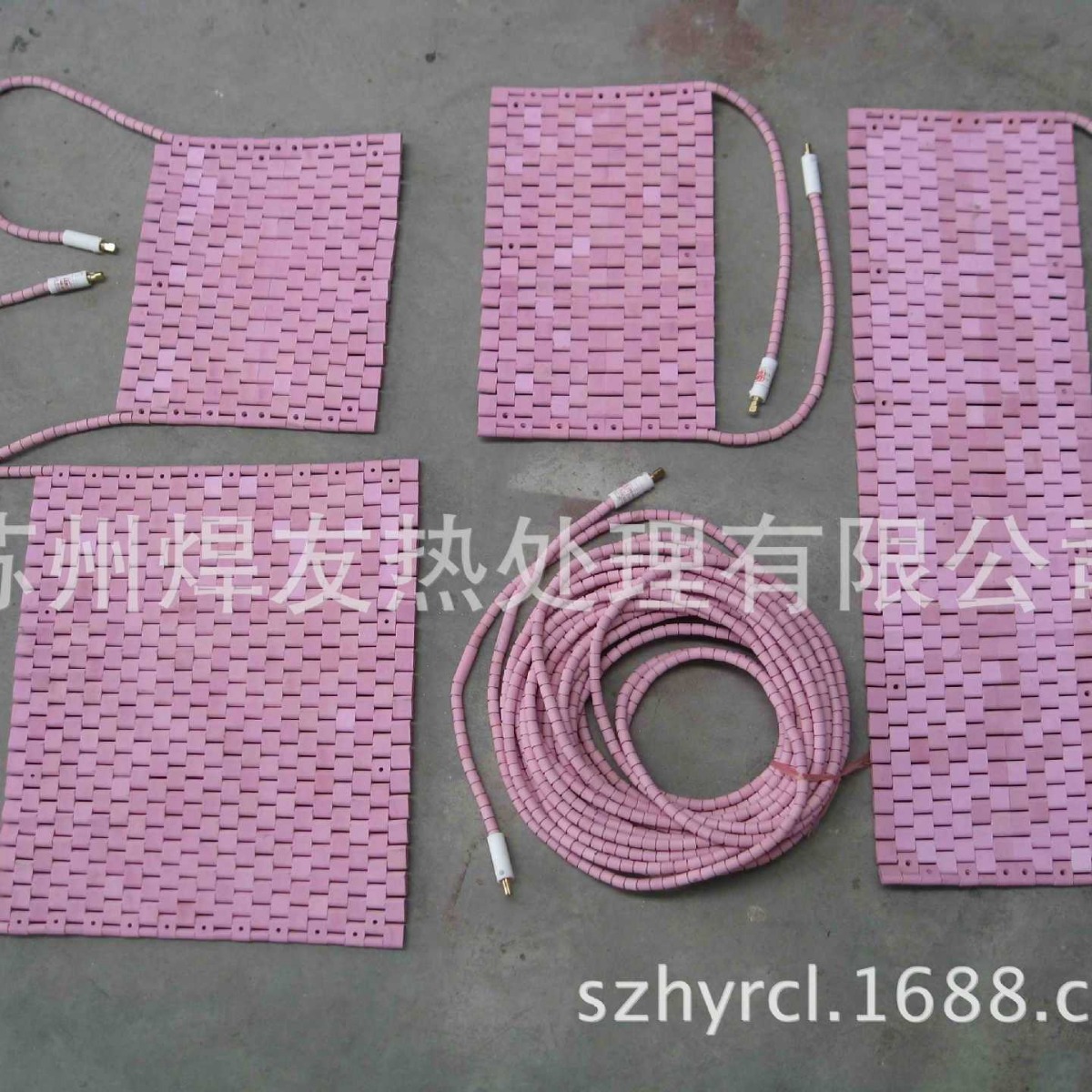 批发供应LCD高温高压管道热处理电加热器 履带式加热片