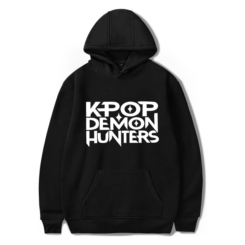 Amazon Demon Hunters KPop Demon Hunters ルーズ パーカー 春と秋のトレンディなフード付きスウェットシャツ|undefined