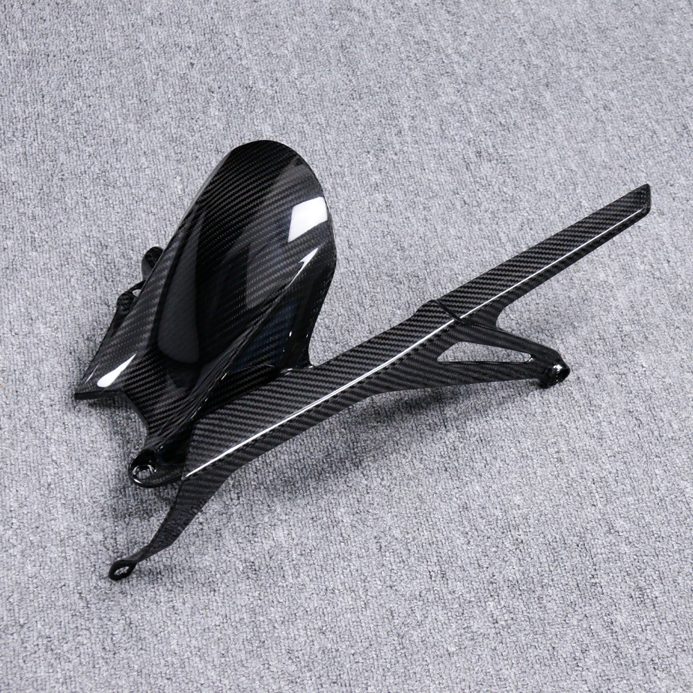 Suitable for 2024-2025 Yamaha Mt09 Sp Motorcycle Modified Carbon Fiber Rear Fender Cross-Border Wholesale
