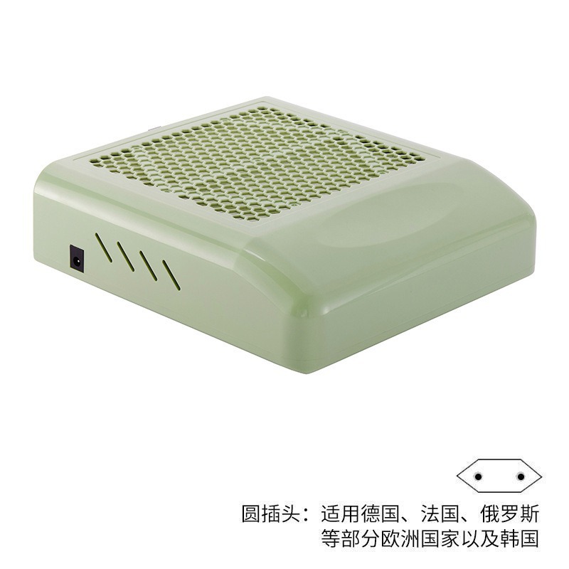 Aspirador de uñas transfronterizo Máquina de polvo de uñas japonesa 80w filtro de alta potencia para uñas aspiradoras extraídas