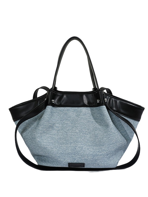 Bolso de mano de gran capacidad para mujeres 2026 nuevo nicho de color de colisión de la bolsa de viaje tote casual simple bolso de hombro axilar