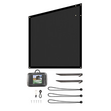 ¶�I��܇������ꖓ��ȓ� PVC�W�� ��UV RV AWNING SIDE SHADE