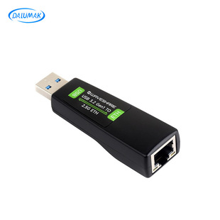 Raspberry Pi USB to 2.5G Network Port Converter RTL8156B 2.5G Network Card RJ45 Interface Driver-Free
