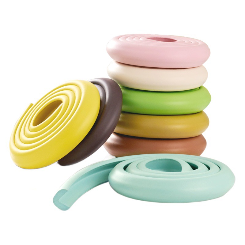 Tallas anticolisión para niños, tiras de borde de esquina de jardín de infantes, pegatinas de pared autoadhesivas anticolisión y anticolisión para bebés, esquinas de mesa, esquinas blandas