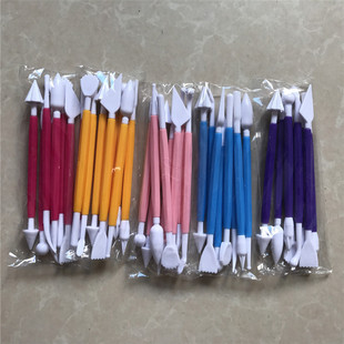 8-piece fondant carving pen 14 pieces sugar flower shape carving tool set DIY baking cake decoration mold