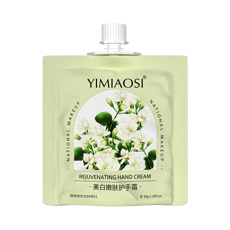 YIMIAOSI blanqueamiento piel rejuvenecedor crema de manos 30g fragancia floral fruta 10 sabor hidratante al por mayor