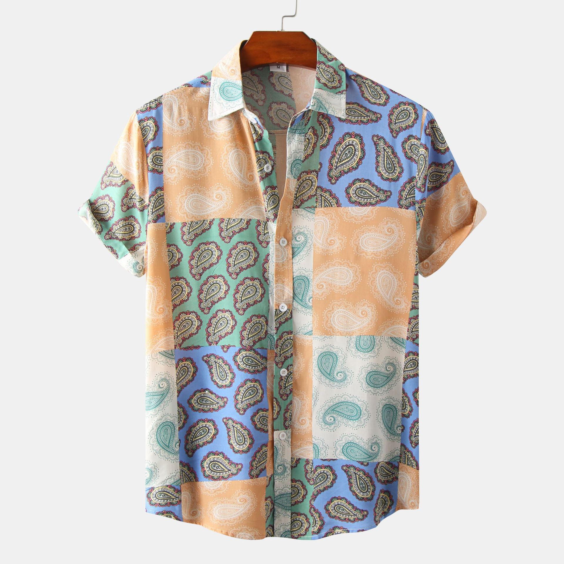 Men's Floral Short-Sleeve Shirt Image 5