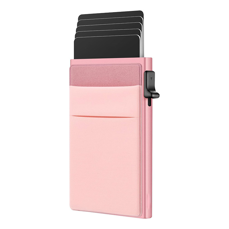 핑크+핑크 카드홀더