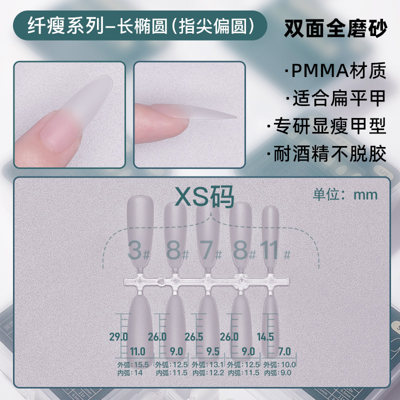 Caja de uñas transparente de alta gama caja de almacenamiento de uñas caja de embalaje caja de uñas de desgaste caja de exhibición de uñas de desgaste hecho a mano al por mayor