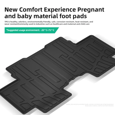 Tpe Floor Mats, All-Weather, Model-Specific – Universal Foot Pad