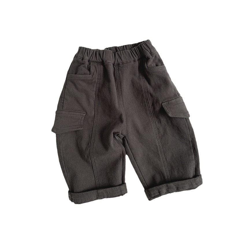 Pantalones Térmicos con Forro Polar para Niños de Algodón para Otoño e Invierno image 6
