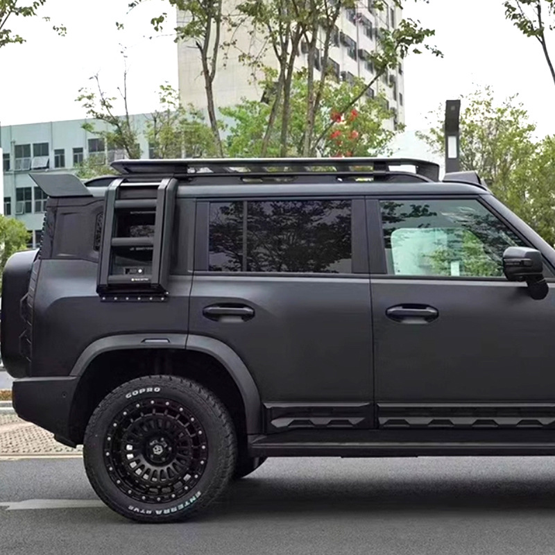 Applicable to 23-25 Jetour Shanhai T2 Modified City Hunter Appearance Kit, Side Skirts, Front Grille, Hood, and Rear Wing Modification
