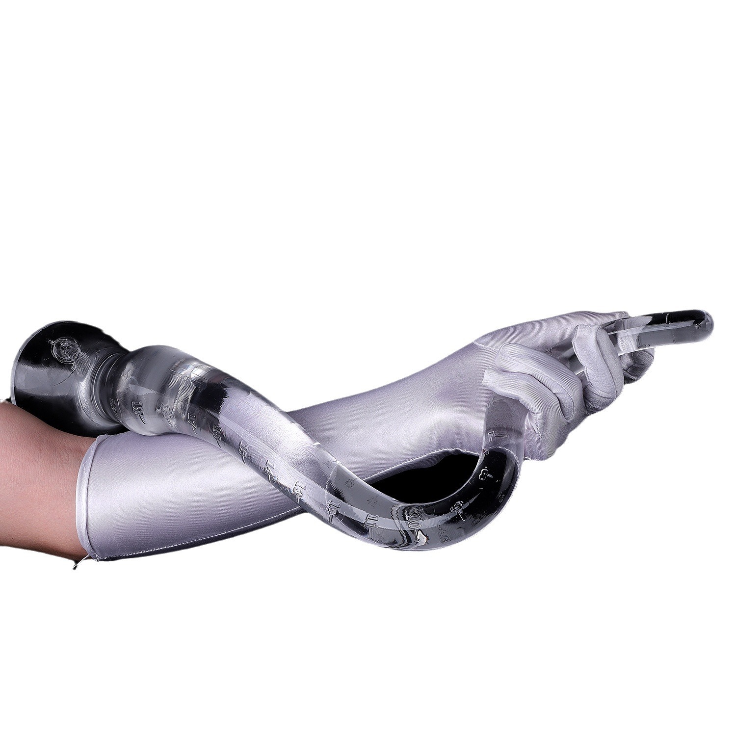 Transparente con escala cola anal plug tamaño traje suave cristal alternativa sexy back corte masturbación adulta femenina dispositivo