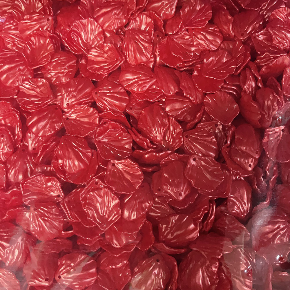 Hoja de col material acrílico DIY material pinza de pelo hecha a mano accesorios de fabricación de tocado perlas sueltas perlas