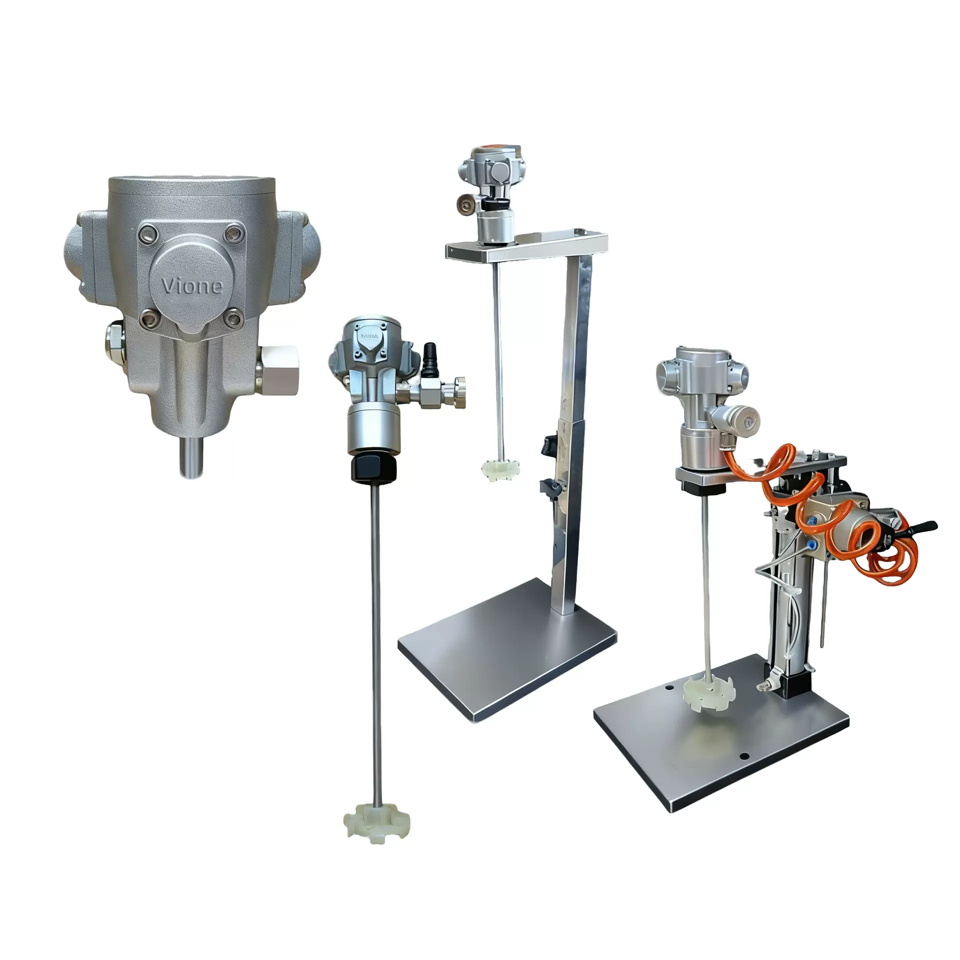 新款1加仑气动旋转马达头搅拌机马达防爆马达