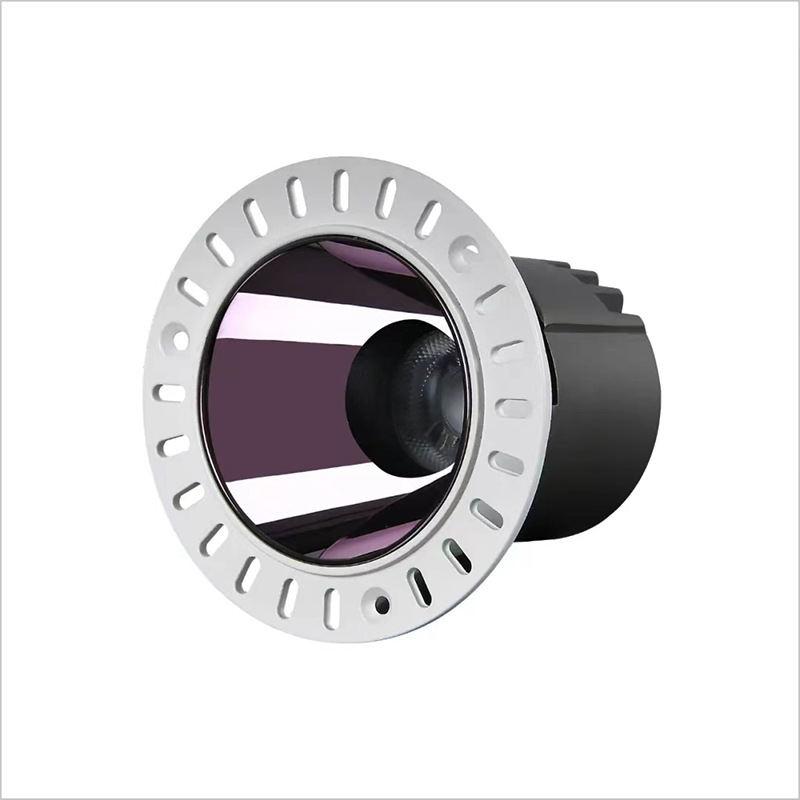 Source factory borderless spotlight, small hill-shaped LED with no secondary light spots, high CRI COB wall-washing ceiling light for embedded installation