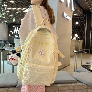 Backpack lightweight, capacious shoulder bag, small bag for traveling, 2023 collection, for secondary school, for teenagers, for students