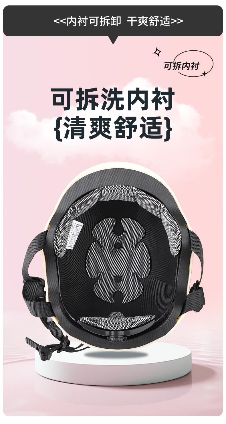 3C Certified Electric Motorcycle Helmet Half Helmet