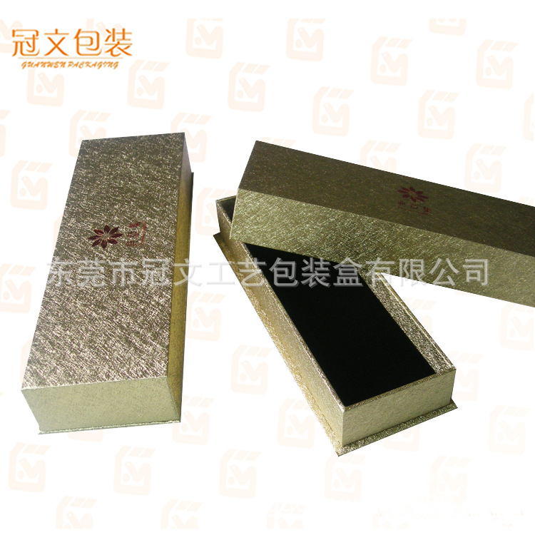 木质大号天地盖托底直角首饰珠宝收纳礼品盒加工定制