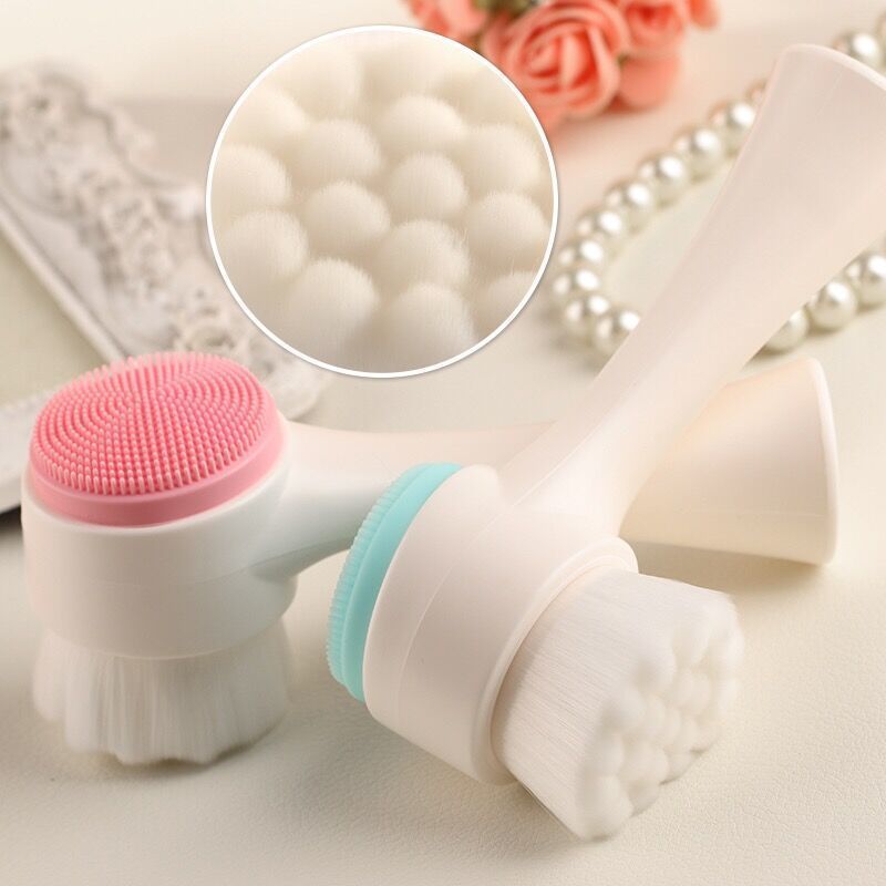 Silicone facial cleanser, facial brush, pore cleaning, soft hair facial cleanser, cleanser, and facial cleanser for lazy women