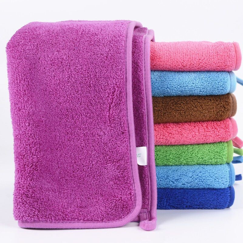 Absorbent Wipe Floor Kitchen Housekeeping Cleaning Towel Household Cleaning Towel Car Towel Composite Coral Fleece Wipe