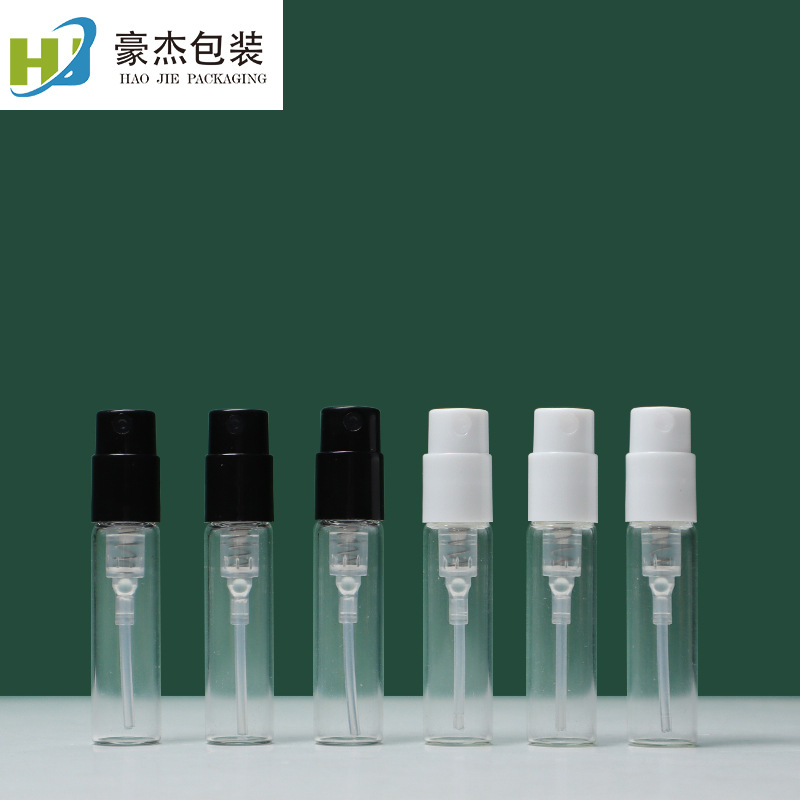1.5ml迷你香水分装瓶 卡口喷雾瓶玻璃补水喷头瓶试用装小样瓶批发