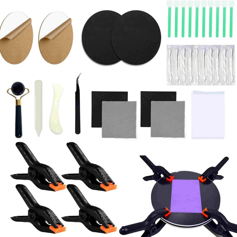 86Pcs Tool Set for Card Care Accessories, Sports Card Care Repair and Cleaning Kit