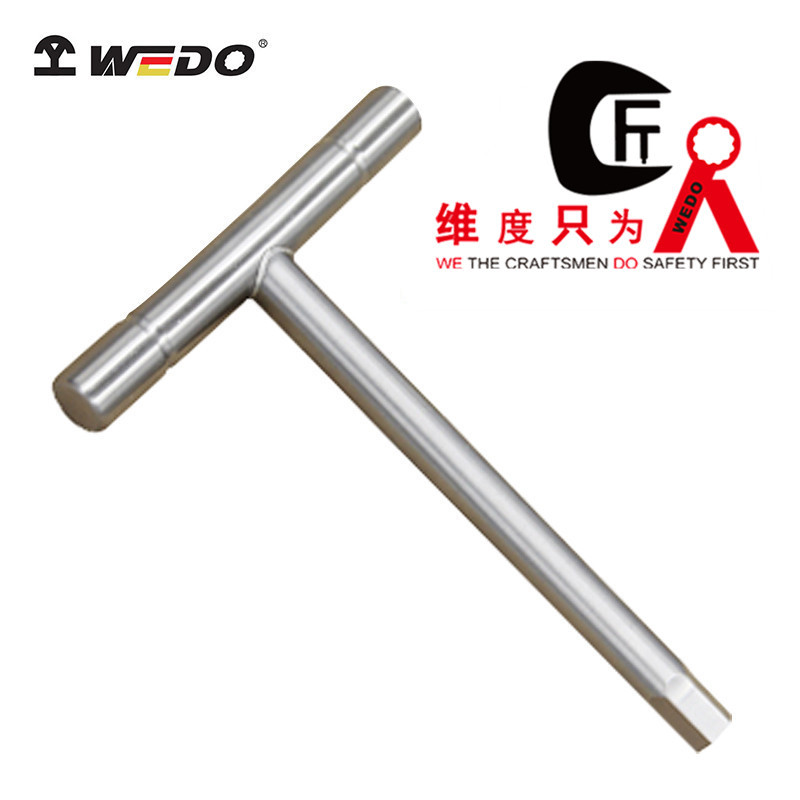 WEDO维度直供不锈钢工具 304不锈钢T型内六角扳手丁字拐杖T型扳手