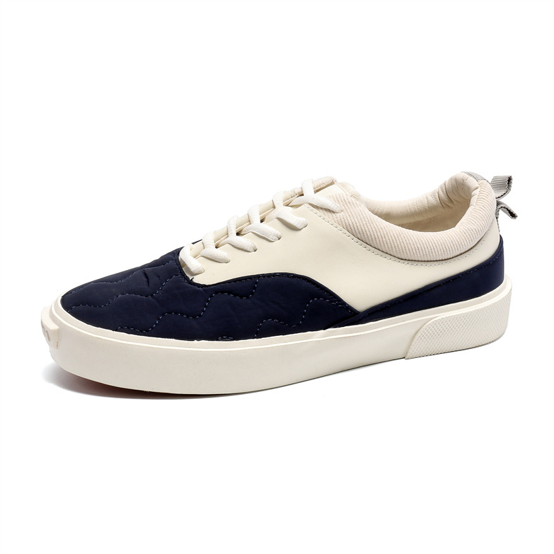 2024 New Umbrella Cloth Vulcanized Board Shoes for Men China-Chic Individuality Small crowd Design Sports Leisure Men's Shoes X181