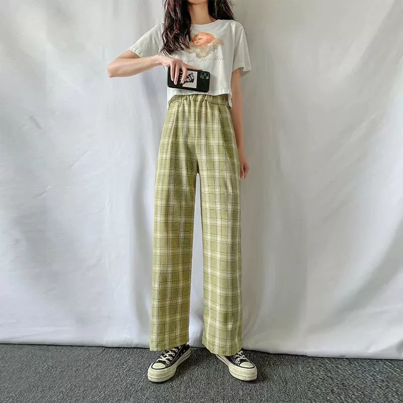  Velvet keep warm trousers, high waist