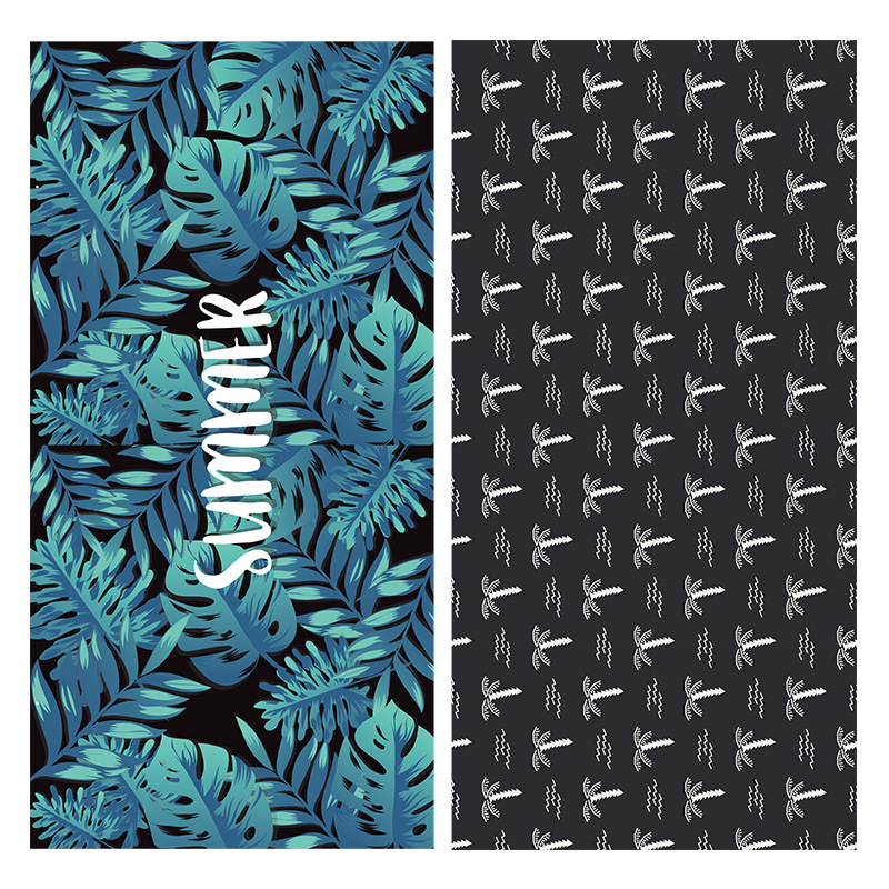 Black double-sided suede cloth
