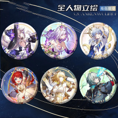 Pinocchioni 58MM 二次元ゲーム周辺ブリキバッジ卸売越境電子商取引ライブブロードキャスト小紅書引き換え