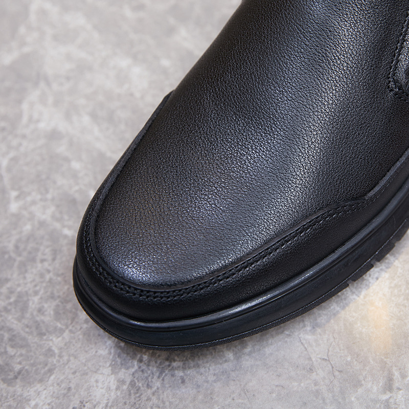 Men's comfortable breathable casual leather shoes_voghion.com