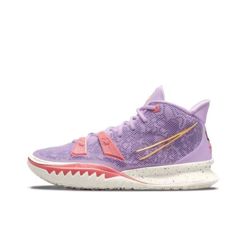 Putian Factory Pure Original Kyrie 7 Practical Basketball Shoes Kyrie 7 Black and White Men's and Women's Non-Slip Wear-Resistant Air-Cushioned Sports Shoes