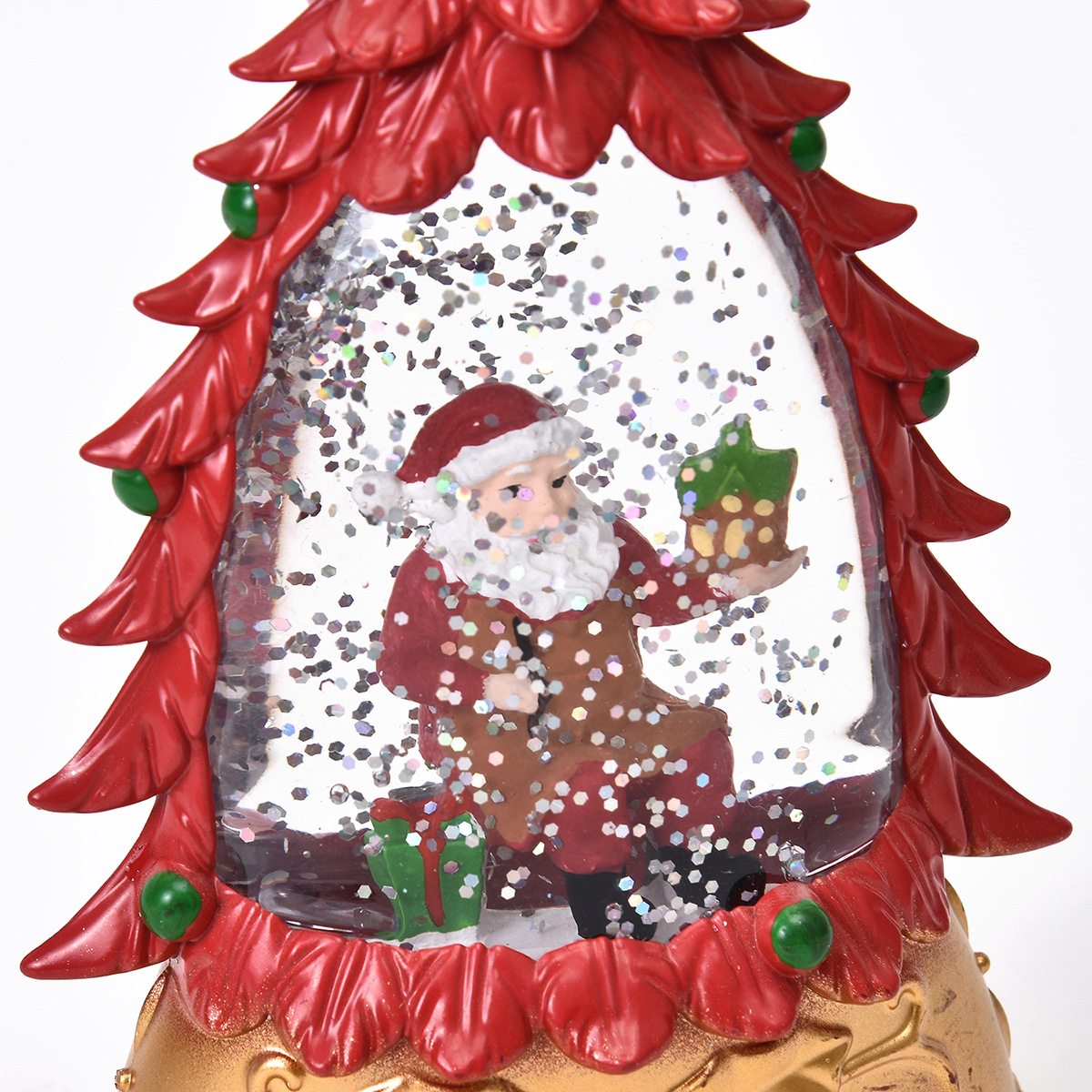 Navidad luz de vela electrónica árbol de Navidad agua vela decoración tienda escena ambiente decoración accesorios