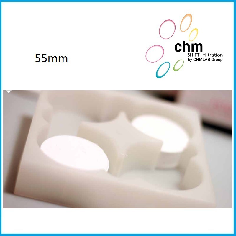 55mm 玻璃纤维滤纸 孔径1.6μm GF1-055 CHMLAB品牌