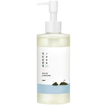 韩国独岛卸妆油 柔恩莱卸油ROUNDLAB敏感肌温舒缓深层清洁彩妆