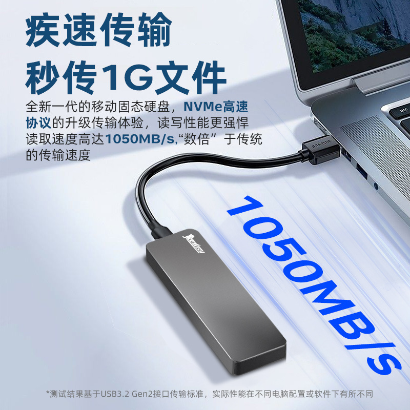 固态移动硬盘1t高速ssd移动固态u盘大容量长江存储颗粒固态硬盘2t|undefined