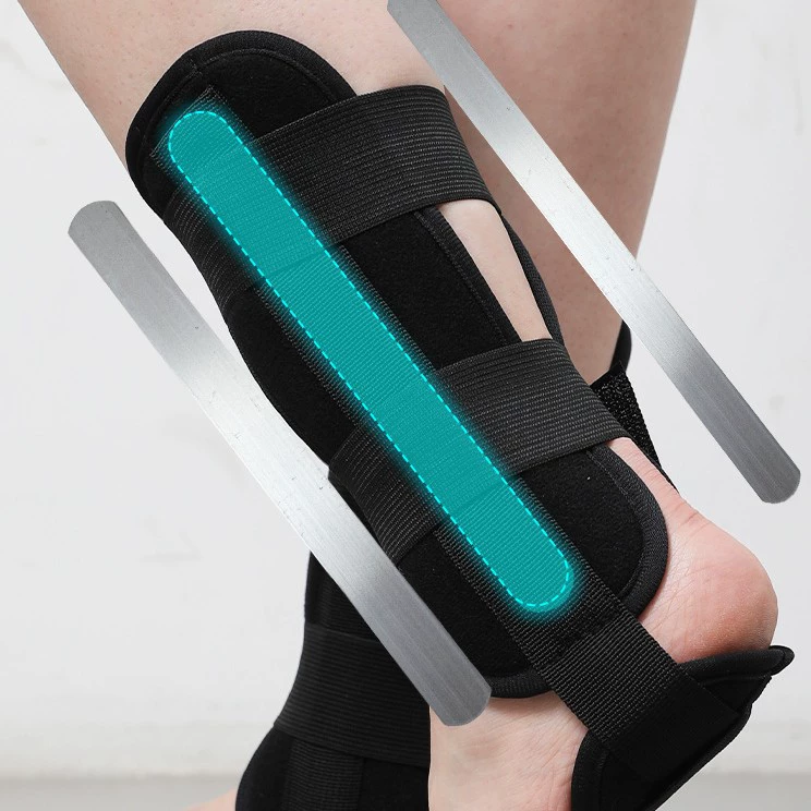 Фиксирующий валиковый бандаж для голеней, стальная пластина, Strap поддержки, защита лодыжки от ушибов при занятиях баскетболом и футболом