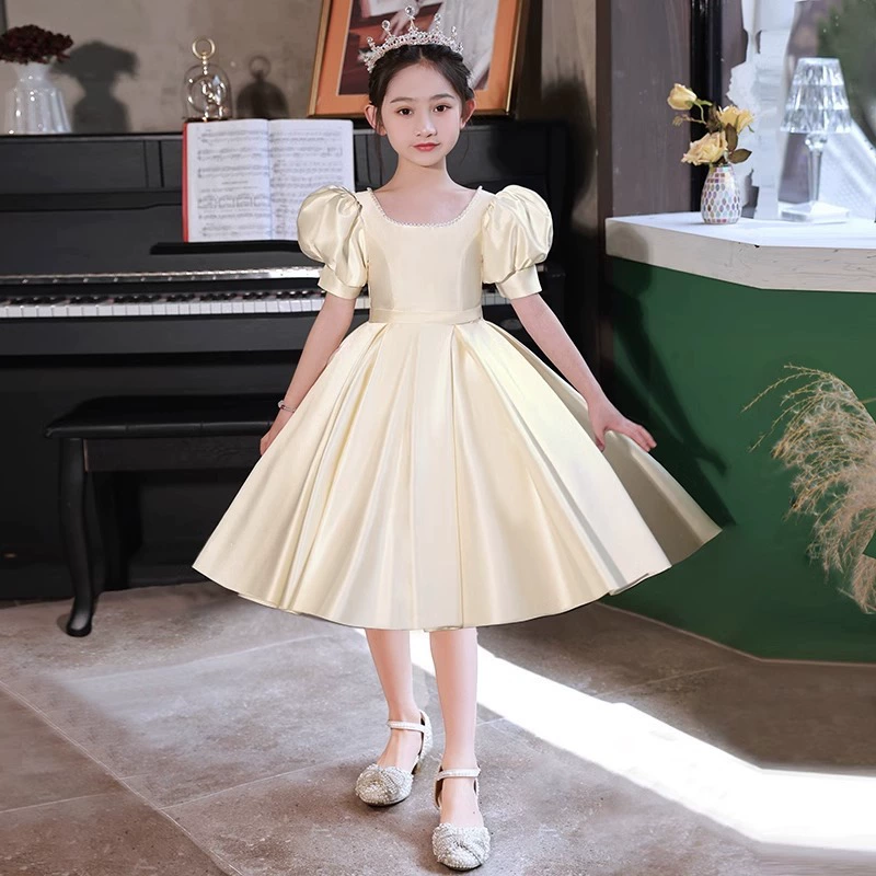 Детский летний мини- princess costume, skirt, piano performance costume, tutu skirt