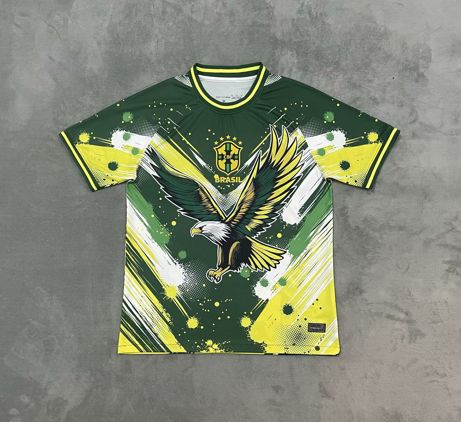 Camiseta de la Copa de Europa 2025 equipo nacional México Alemania Portugal Brasil España impresión tailandesa camiseta de fútbol