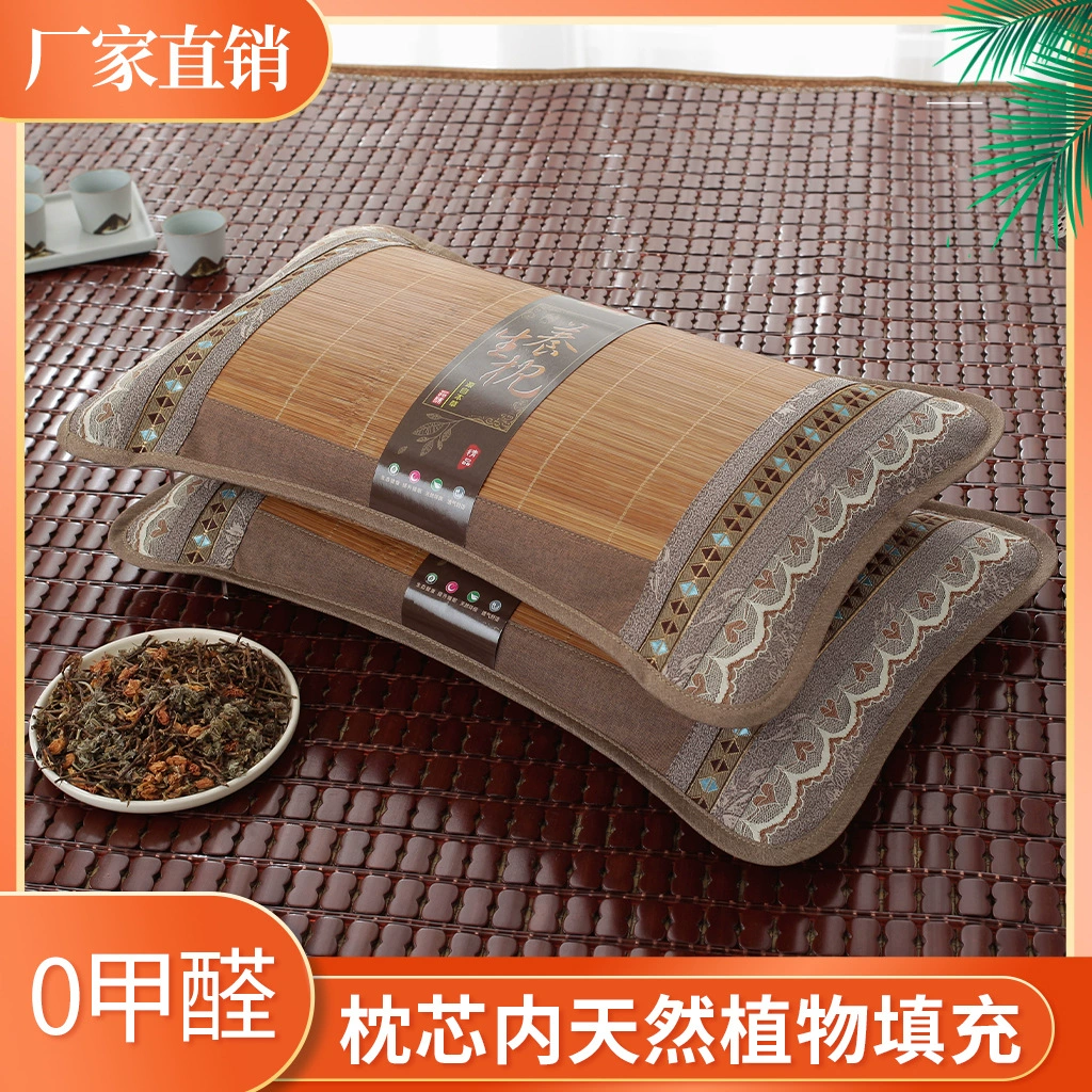 Лунная Мода Бамбуковая Подушка летняя дышащая чайная Подушка Одиночная крутая подушка