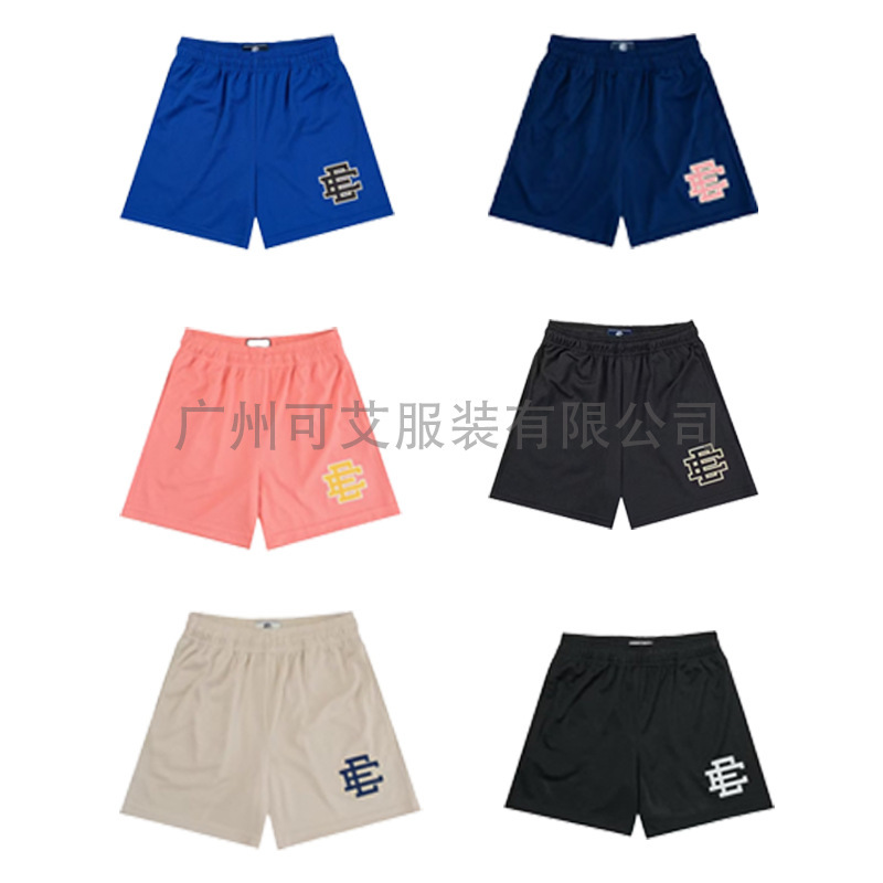 Cross-Border European and American Trendy Brand Eric Emanuel Casual Sports Quick-Drying Loose Shorts