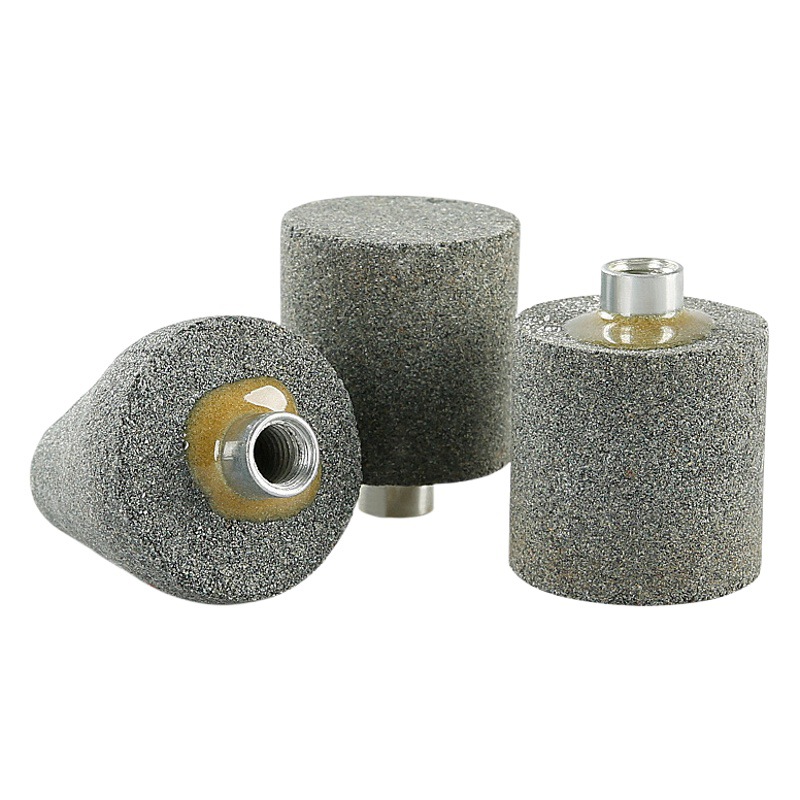 Amoladora angular pequeña muela granito Pebble piedra de forma especial procesamiento de talla de piedra pulido bala cilíndrica cabeza de molienda