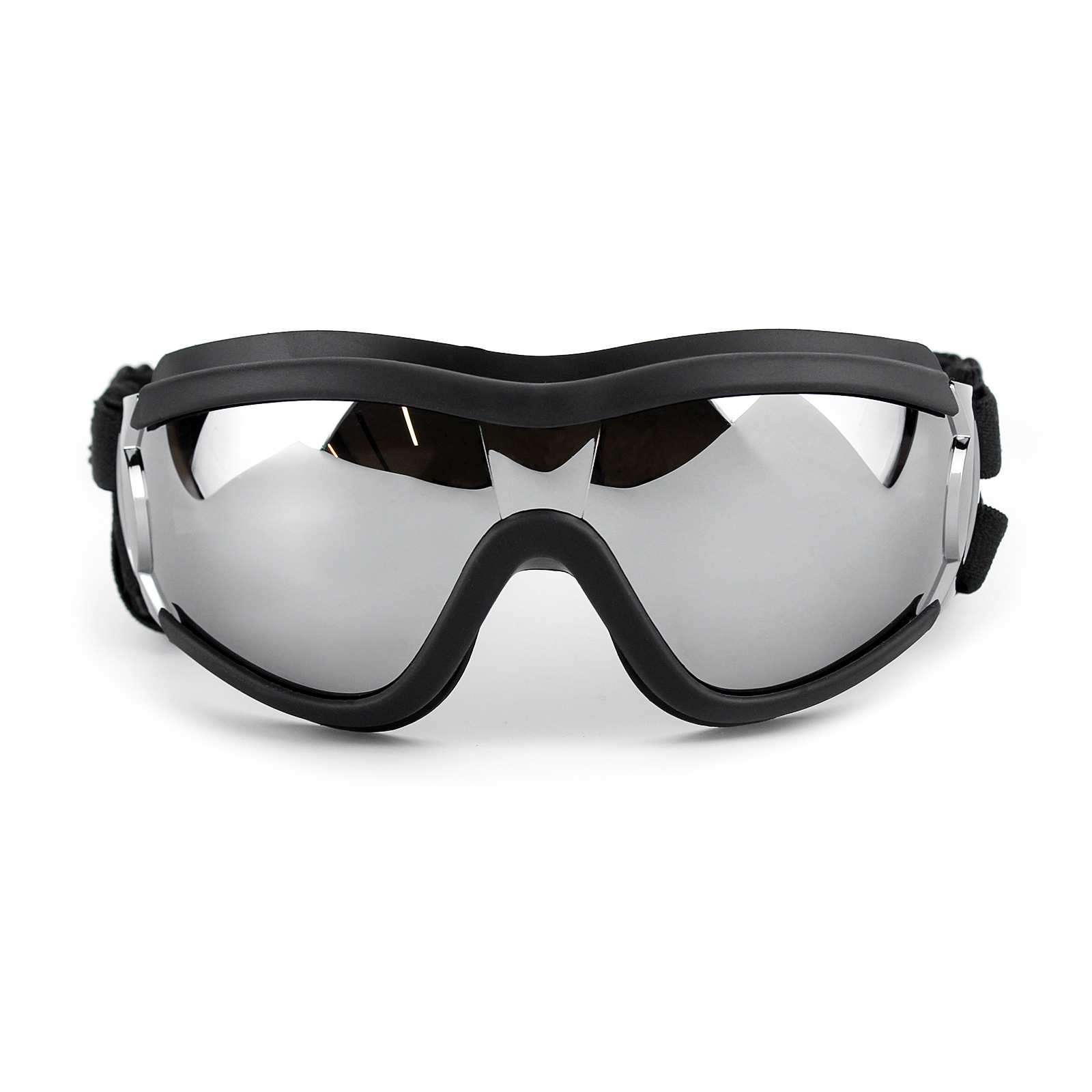 thumbnail image 1 of Gafas de sol para perros, protección UV, viento, polvo, niebla, gafas para mascotas, gafas con correa ajustable para tamaño mediano, 1 of 5